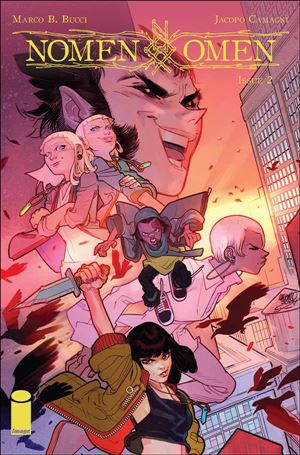 Nomen Omen issue 2-B David Lafuente Cover