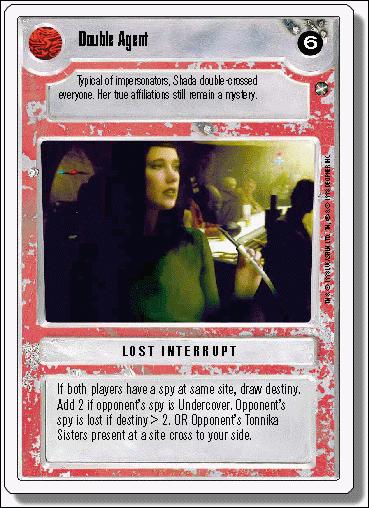 Star Wars: A New Hope Revised (Base Set) card 126 Double Agent