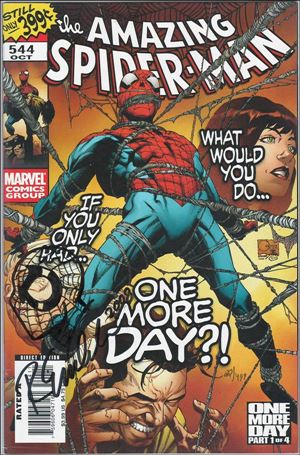 Amazing Spider-Man (1963) issue 544-H DF Quesada Cover Sgnd and Rmkd by Emberlin 1/499
