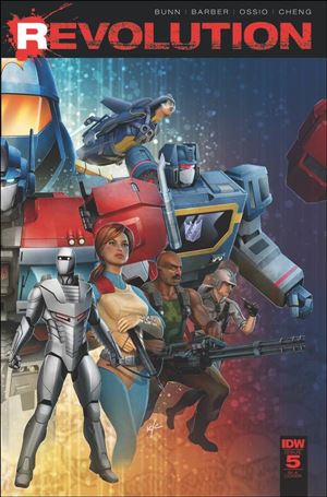 Revolution issue 5-F Ken Christiansen 1:10 Cover