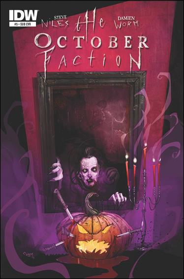 October Faction issue 5-B Subscription Cover