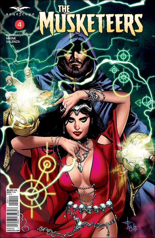 Musketeers issue 4 Drew Edward Johnson Cover