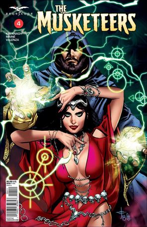 Musketeers issue 4 Drew Edward Johnson Cover