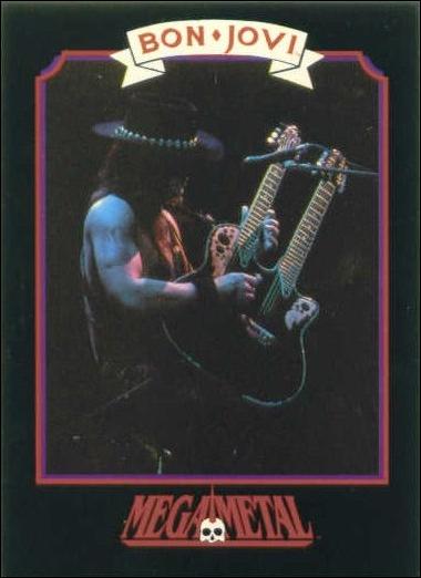 Mega Metal (Base Set) card 14 Richie Sambora 3