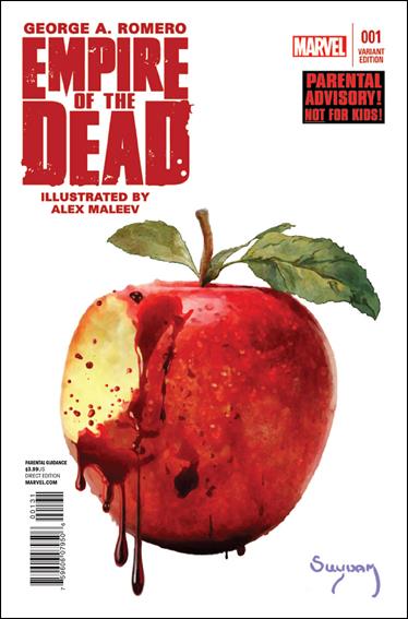 George Romero's Empire of the Dead: Act One issue 1-C Arthur Suydam 1:75 Cover