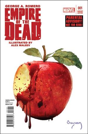 George Romero's Empire of the Dead: Act One issue 1-C Arthur Suydam 1:75 Cover