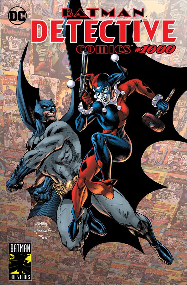 Detective Comics (1937) issue 1000-TZ Jim Lee Graham Crackers Harley Quinn Cover 1/2500