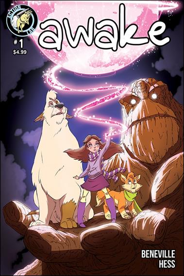 Awake issue 1-B Dan Schoening Cover