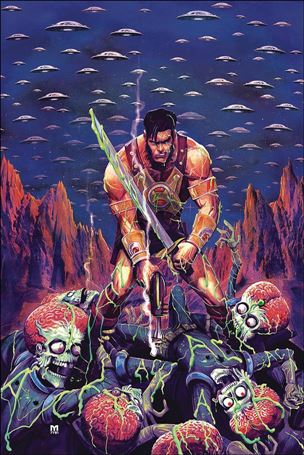 Warlord of Mars Attacks issue 1-I Marco D'Alfonso Virgin Cover