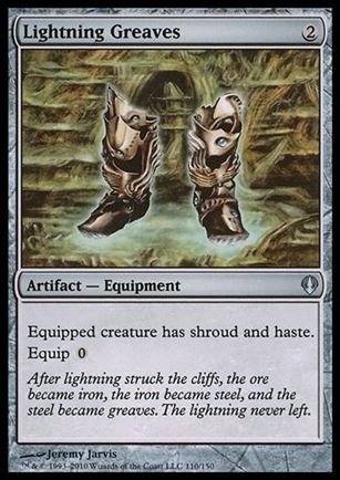 Magic the Gathering: Archenemy (Base Set) card 110 Lightning Greaves