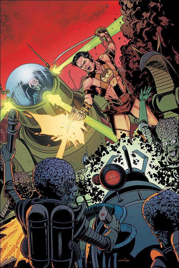 Warlord of Mars Attacks issue 4-H Marc Laming 1:40 Virgin Cover