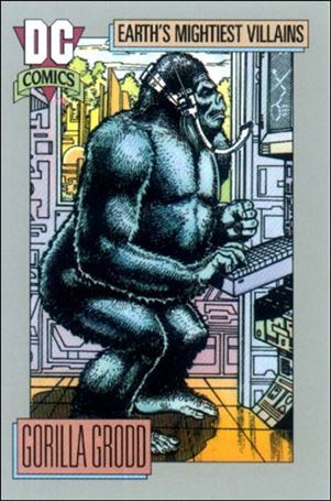 DC Cosmic Cards (Base Set) card 96 Gorilla Grodd