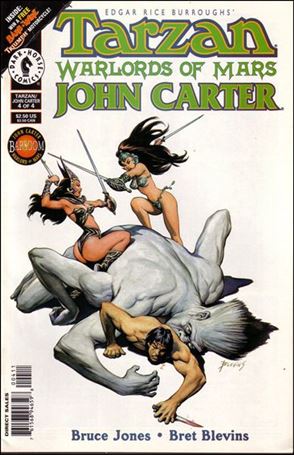 Tarzan/John Carter: Warlords of Mars Cover Image 2