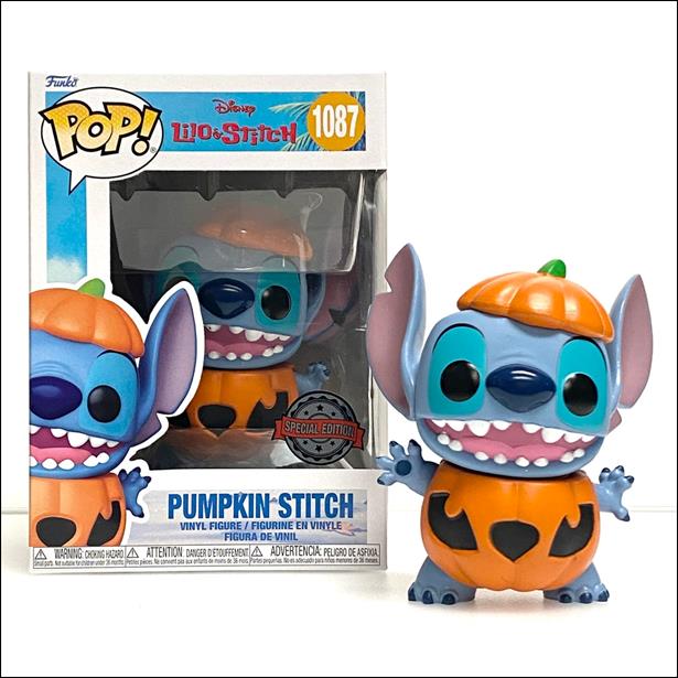 POP! Disney figure 1087 Pumpkin Stitch (Special Edition)