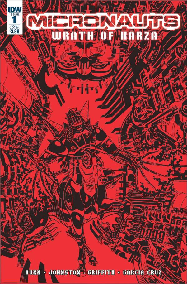 Micronauts: Wrath of Karza issue 1-B Michael Golden Subscription Cover