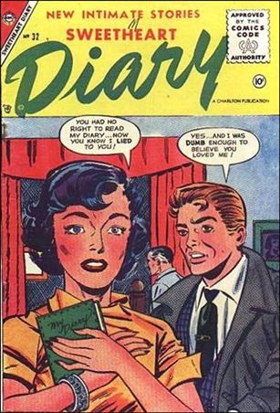 Sweetheart Diary (1955) Cover Image 1