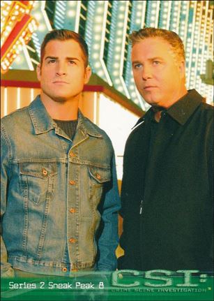 CSI: Crime Scene Investigation - Series One (Base Set) card 98 Series 2 Sneak Peak 8