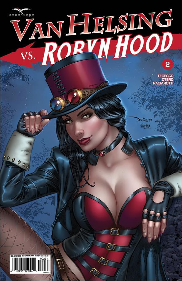 Van Helsing vs Robyn Hood issue 2-C Derlis Santacruz Cover