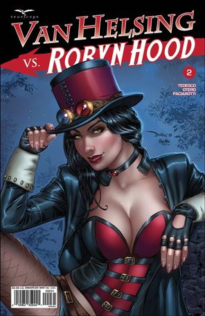 Van Helsing vs Robyn Hood issue 2-C Derlis Santacruz Cover