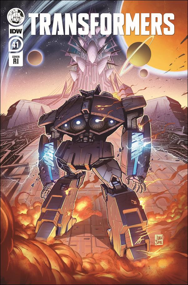 Transformers (2019) issue 41-C Juan Samu 1:10 Cover