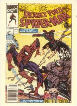 Marvel 1st Covers Series II (Base Set) card 95 The Deadly Foes of Spider-Man