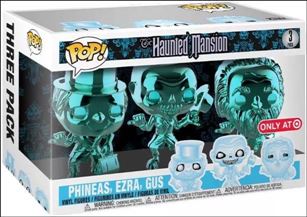 POP! Disney Multi-Packs figure nn26 Phineas, Ezra, Gus (Chrome) Target Exclusive