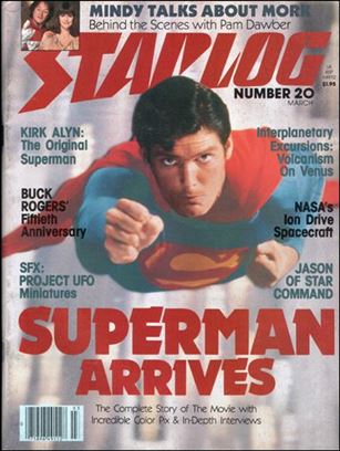 Starlog issue 20 Superman Arrives