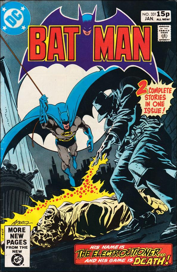 Batman (1940) issue 331-B UK Price Cover