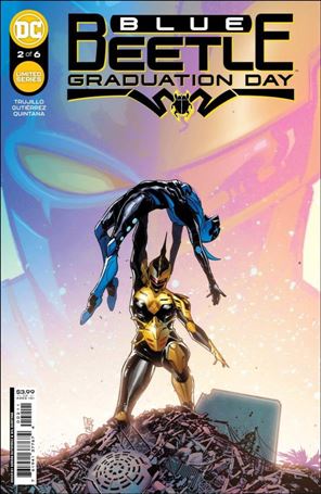 Blue Beetle: Graduation Day issue 2 Adrian Gutierrez Cover