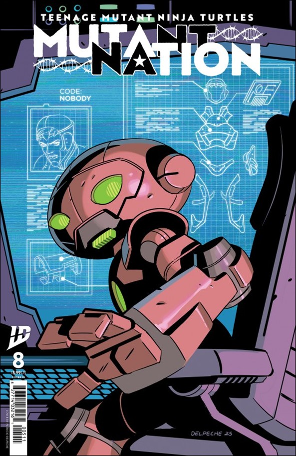 Teenage Mutant Ninja Turtles: Mutant Nation issue 8-C Patricio Delpeche 1:10 Cover