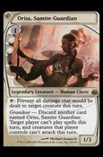 Magic the Gathering: Future Sight (Base Set) card 28 Oriss, Samite Guardian