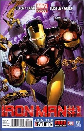 Iron Man (2013) issue 1-I Greg Land Cover (2nd Printing)