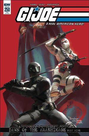 G.I. Joe: A Real American Hero issue 250-E Miguel Mercado Yesteryear Cover 1/500