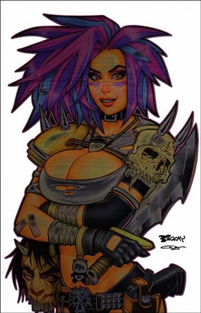 Kim the Delusional issue 1-AA Bill McKay Virgin Holofoil Cover