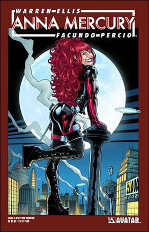 Anna Mercury issue 5-G New York Comic Con Cover 1/1500