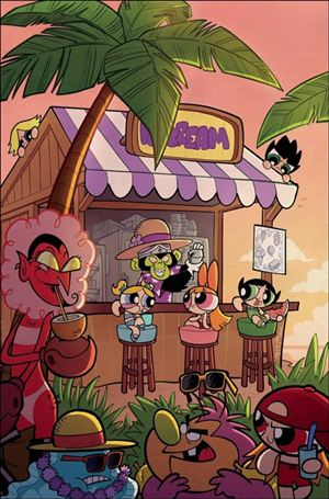 Powerpuff Girls: Supervillain Summer Spectacular issue 1-F Carlo Lauro Virgin 1:15 Cardstock Cover
