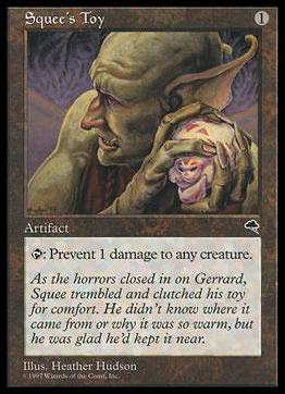 Magic the Gathering: Tempest (Base Set) card 309 Squee's Toy