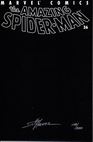Amazing Spider-Man (1999) issue 36-B DF (Signed by Scott Hanna) 1/3000