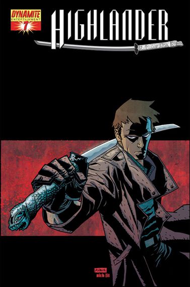 Highlander issue 7-D Michael Avon Oeming Cover