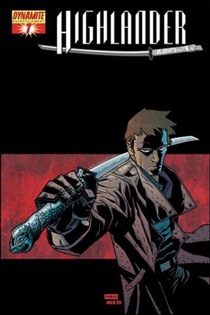 Highlander issue 7-D Michael Avon Oeming Cover