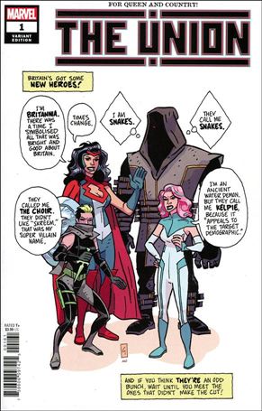 Union (2021) issue 1-D Paul Grist Cover 