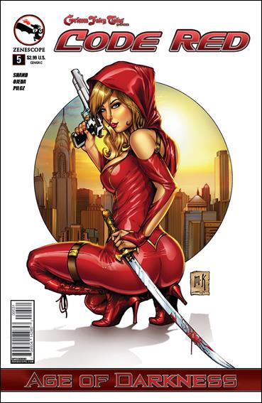 Grimm Fairy Tales Presents Code Red issue 5-C Mike Krome Cover