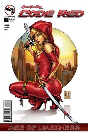 Grimm Fairy Tales Presents Code Red issue 5-C Mike Krome Cover