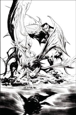Gargoyles: Dark Ages issue 1-O Jae Lee 1:20 Virgin Line Art Cover
