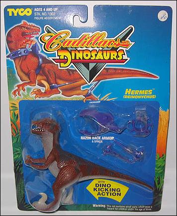 Cadillacs and Dinosaurs  figure 8 Hermes (Deinonychus)