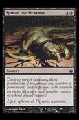 Magic the Gathering: Mirrodin Besieged (Base Set) card 56 Spread the Sickness