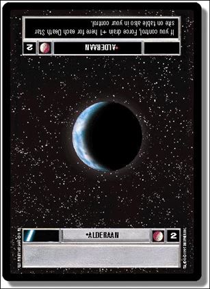 Star Wars: Premiere Limited (Base Set) card 132 Alderaan