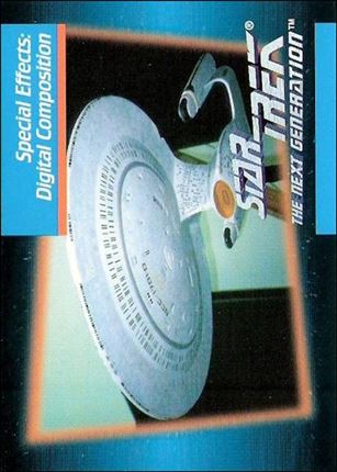 Star Trek: The Next Generation - Inaugural Edition (Base Set) card 89 Special Effects: Digital Composition