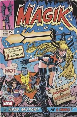 Magik (2025) issue 7-B Joe Quinones RetroVision Cover