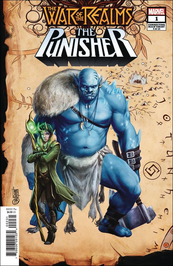 War of the Realms: The Punisher issue 1-B Giuseppe Camuncoli Connecting Cover